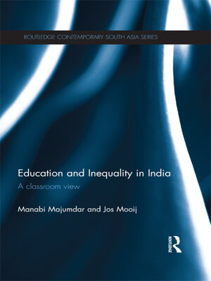 cover image of Education and Inequality in India